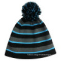 Knitted Beanie with POM POM NTD013